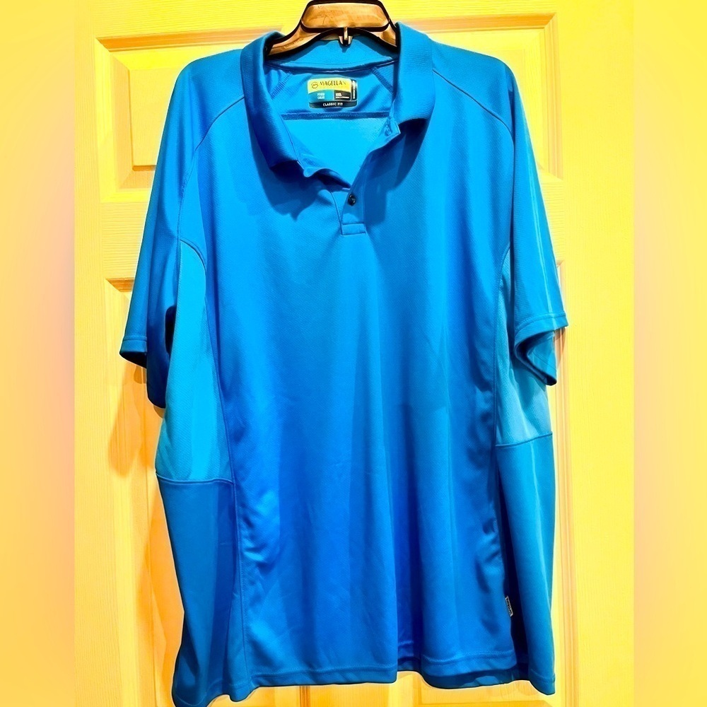Men’s Magellan outdoor polo shirt, lightweight 2XL